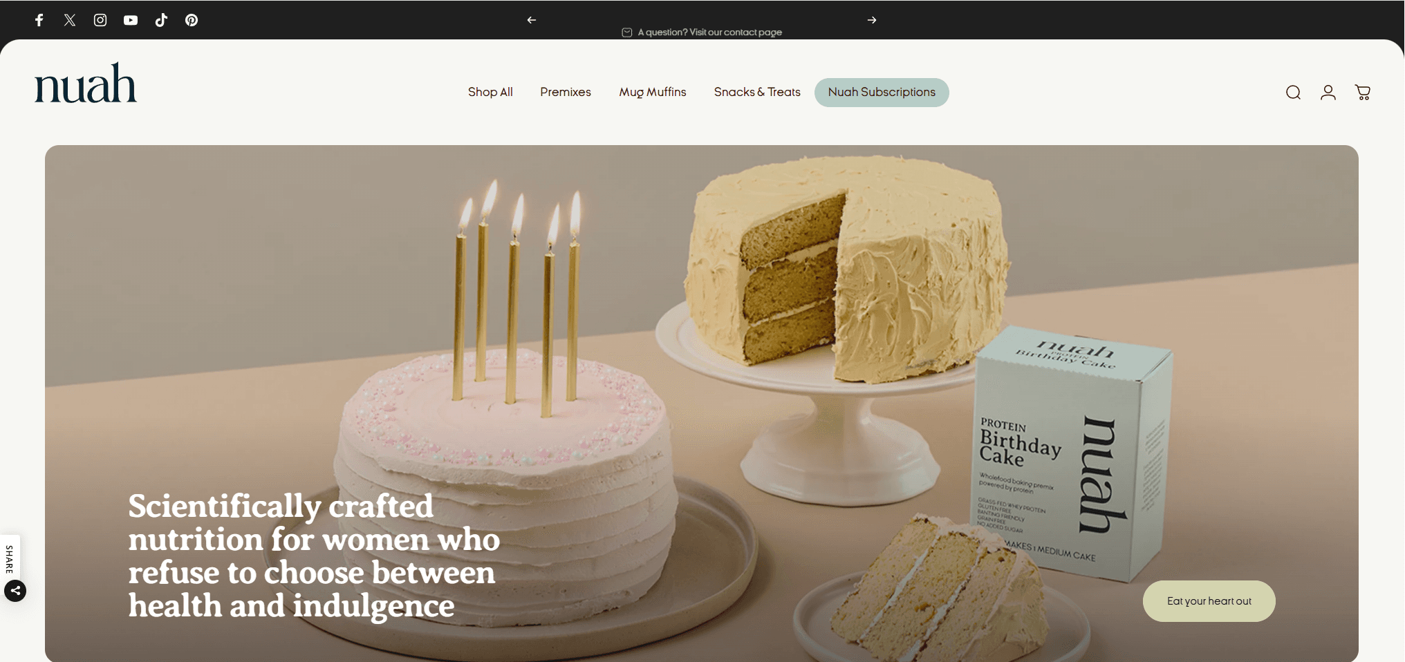 WooCommerce to Shopify Migration: Nuah Wellness Brand Case Study - Development development project in South Africa